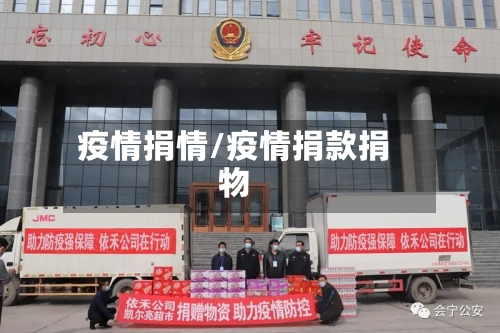 疫情捐情/疫情捐款捐物-第3张图片