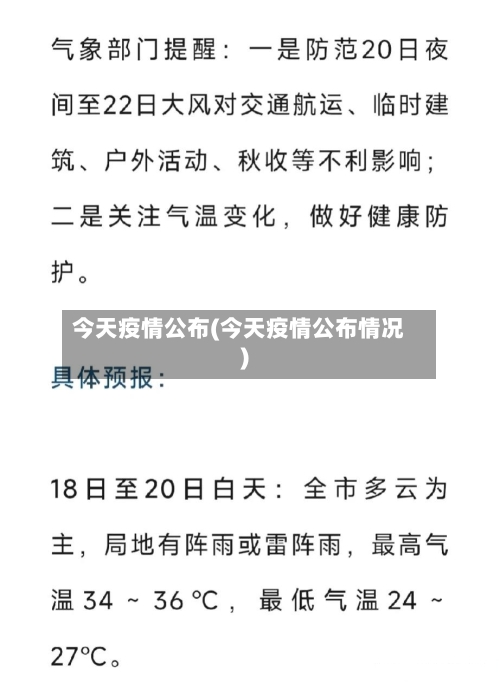 今天疫情公布(今天疫情公布情况)-第3张图片