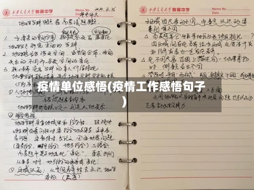 疫情单位感悟(疫情工作感悟句子)-第3张图片