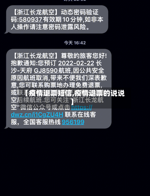 【疫情退票短信,疫情退票的说说】-第1张图片