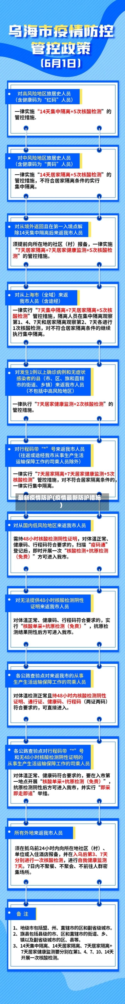 最新疫情防护(疫情最新防护措施)-第3张图片