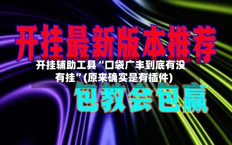开挂辅助工具“口袋广丰到底有没有挂	”(原来确实是有插件)-第1张图片
