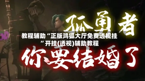 教程辅助“正版鸿狐大厅免费透视挂”开挂(透视)辅助教程-第2张图片