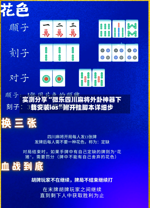 实测分享“微乐四川麻将外卦神器下载安装ios	”附开挂脚本详细步-第2张图片