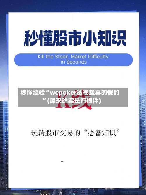 秒懂经验“wepoker透视挂真的假的”(原来确实是有插件)-第3张图片