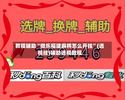 教程辅助“微乐福建麻将怎么开挂”(透视挂)辅助透视教程-第3张图片