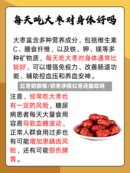 红枣奶疫情/奶枣涉疫红枣还能吃吗-第2张图片