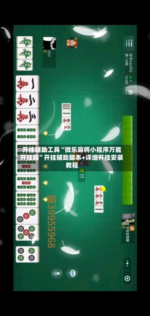 开挂辅助工具“微乐麻将小程序万能开挂器”开挂辅助脚本+详细开挂安装教程-第1张图片