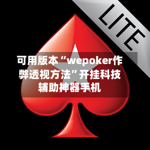 可用版本“wepoker作弊透视方法”开挂科技辅助神器手机-第3张图片