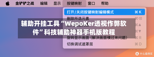 辅助开挂工具“WepoKer透视作弊软件	”科技辅助神器手机版教程-第2张图片
