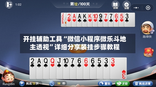 开挂辅助工具“微信小程序微乐斗地主透视”详细分享装挂步骤教程-第1张图片