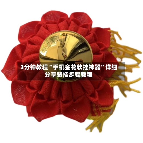 3分钟教程“手机金花软挂神器”详细分享装挂步骤教程-第1张图片