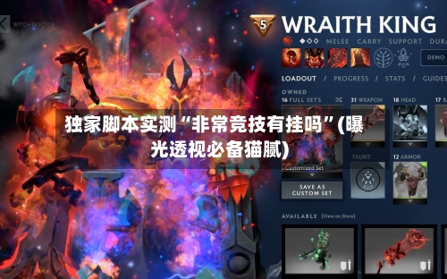 独家脚本实测“非常竞技有挂吗	”(曝光透视必备猫腻)-第2张图片