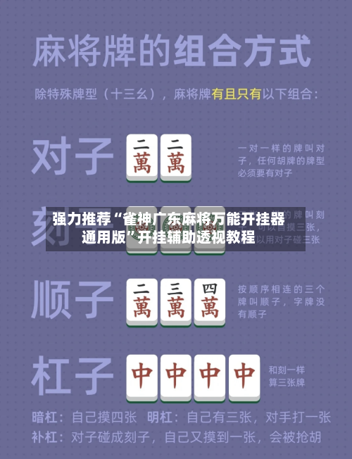 强力推荐“雀神广东麻将万能开挂器通用版”开挂辅助透视教程-第2张图片