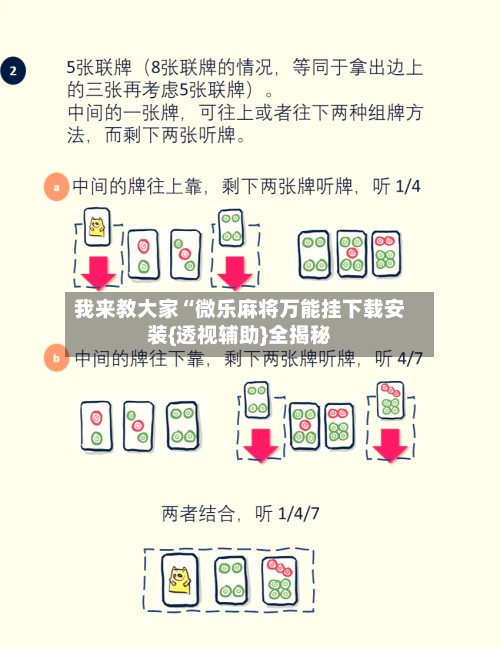 我来教大家“微乐麻将万能挂下载安装{透视辅助}全揭秘-第1张图片