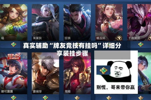 真实辅助“牌友竞技有挂吗”详细分享装挂步骤-第1张图片