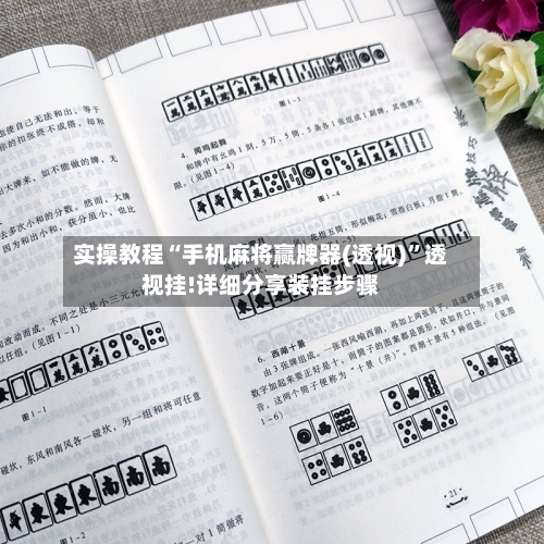 实操教程“手机麻将赢牌器(透视)”透视挂!详细分享装挂步骤-第2张图片