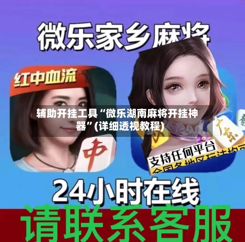 辅助开挂工具“微乐湖南麻将开挂神器”(详细透视教程)-第1张图片