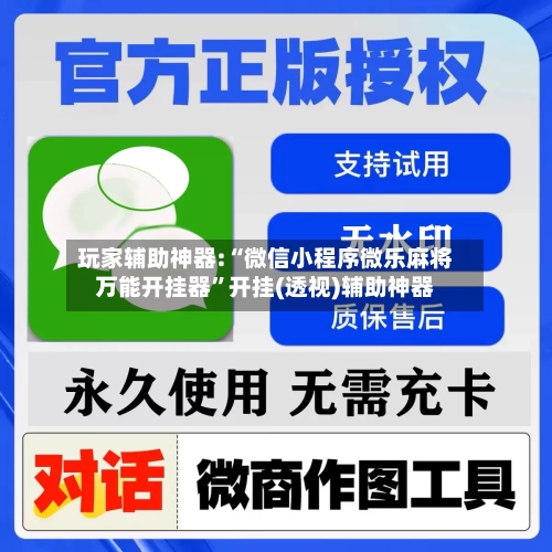 玩家辅助神器:“微信小程序微乐麻将万能开挂器”开挂(透视)辅助神器-第3张图片