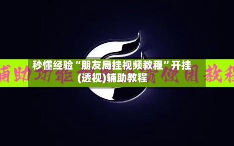 秒懂经验“朋友局挂视频教程	”开挂(透视)辅助教程-第2张图片