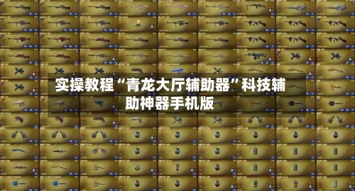 实操教程“青龙大厅辅助器”科技辅助神器手机版-第1张图片