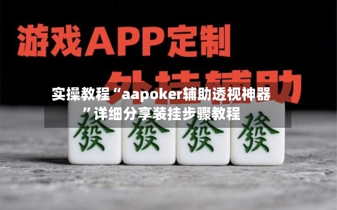 实操教程“aapoker辅助透视神器”详细分享装挂步骤教程-第2张图片