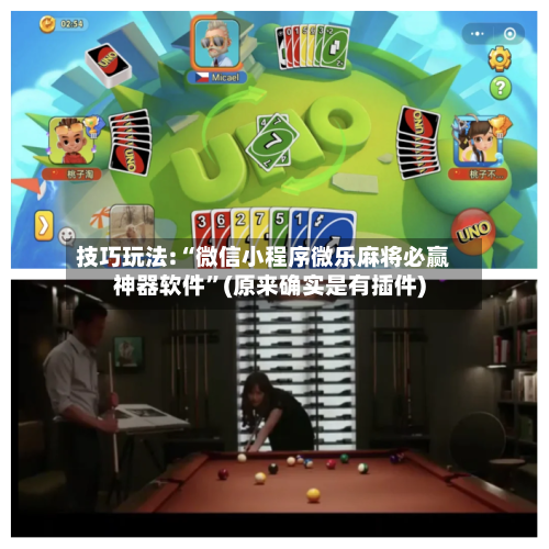 技巧玩法:“微信小程序微乐麻将必赢神器软件”(原来确实是有插件)-第3张图片