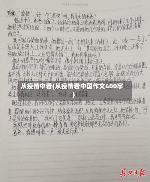 从疫情中看(从疫情看中国作文600字)-第3张图片