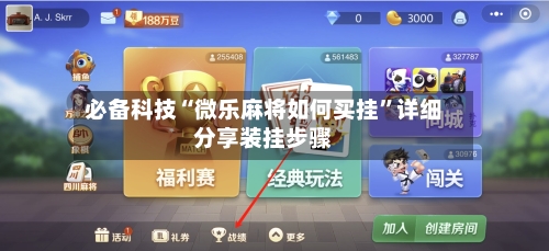 必备科技“微乐麻将如何买挂”详细分享装挂步骤-第2张图片