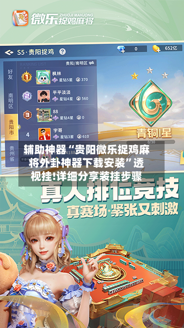 辅助神器“贵阳微乐捉鸡麻将外卦神器下载安装”透视挂!详细分享装挂步骤-第3张图片