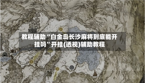 教程辅助“白金岛长沙麻将到底能开挂吗”开挂(透视)辅助教程-第2张图片