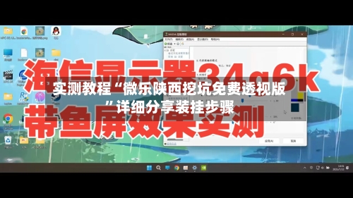 实测教程“微乐陕西挖坑免费透视版	”详细分享装挂步骤-第1张图片