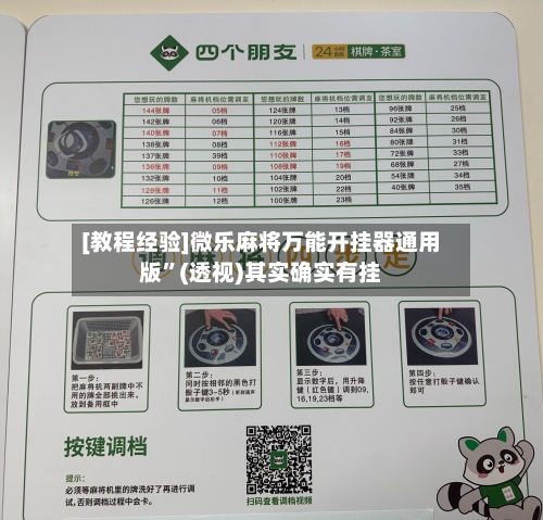 [教程经验]微乐麻将万能开挂器通用版”(透视)其实确实有挂-第2张图片