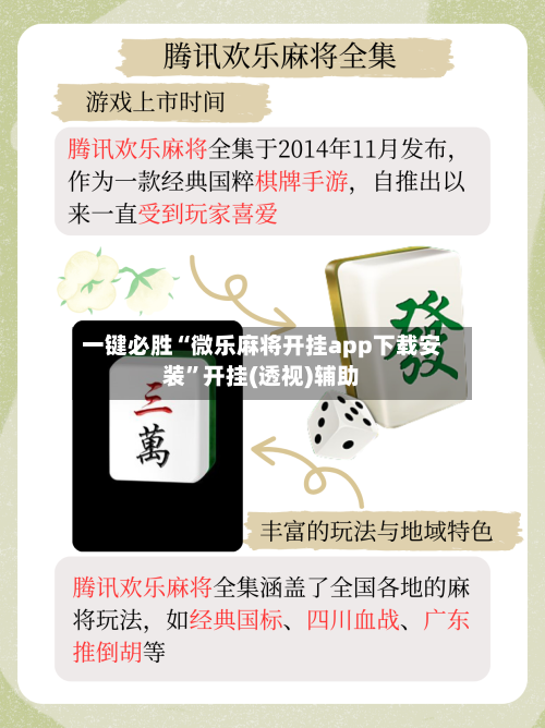 一键必胜“微乐麻将开挂app下载安装”开挂(透视)辅助-第1张图片