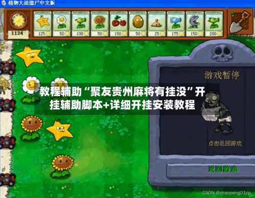 教程辅助“聚友贵州麻将有挂没	”开挂辅助脚本+详细开挂安装教程-第2张图片