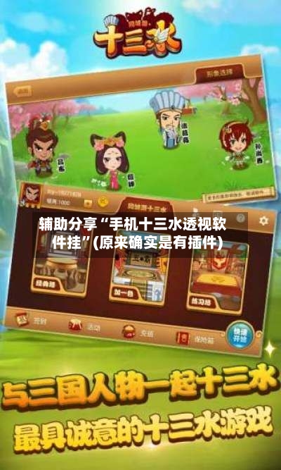 辅助分享“手机十三水透视软件挂	”(原来确实是有插件)-第2张图片