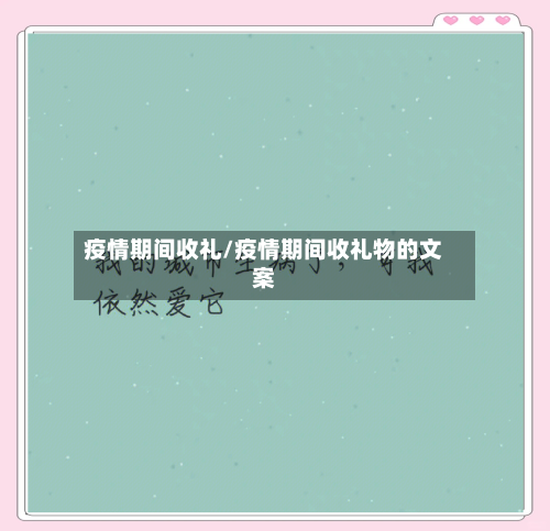 疫情期间收礼/疫情期间收礼物的文案-第2张图片