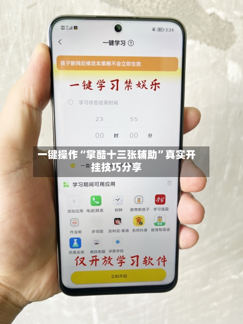 一键操作“掌酷十三张辅助”真实开挂技巧分享-第1张图片