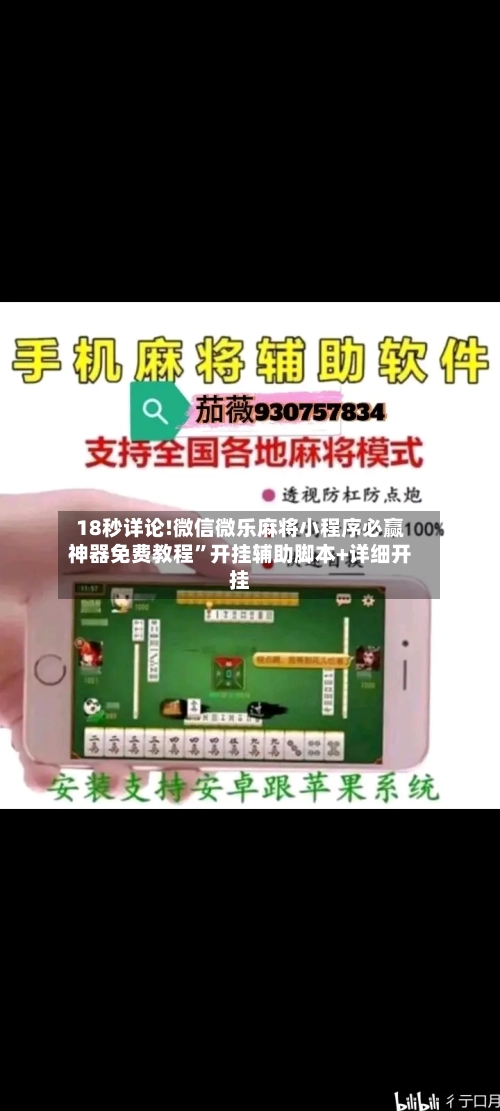 18秒详论!微信微乐麻将小程序必赢神器免费教程”开挂辅助脚本+详细开挂-第3张图片