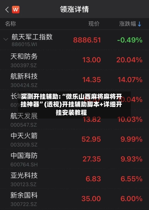 实测开挂辅助:“微乐山西麻将麻将开挂神器”(透视)开挂辅助脚本+详细开挂安装教程-第1张图片