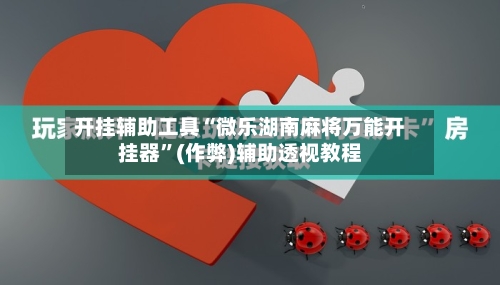 开挂辅助工具“微乐湖南麻将万能开挂器”(作弊)辅助透视教程-第2张图片