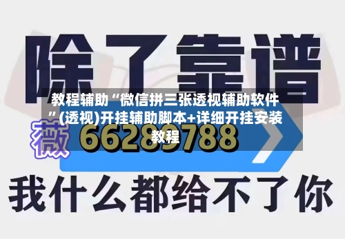 教程辅助“微信拼三张透视辅助软件”(透视)开挂辅助脚本+详细开挂安装教程-第2张图片