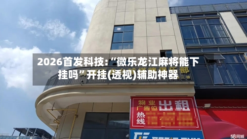 2026首发科技:“微乐龙江麻将能下挂吗	”开挂(透视)辅助神器-第2张图片