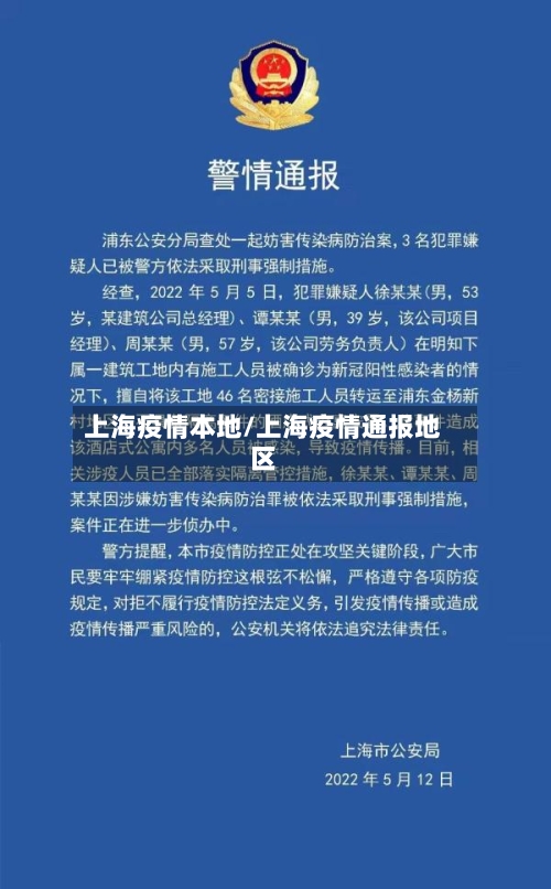 上海疫情本地/上海疫情通报地区-第2张图片