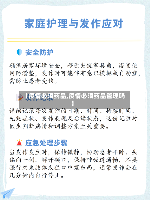 【疫情必须药品,疫情必须药品管理吗】-第3张图片