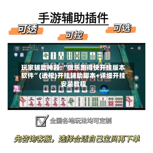 玩家辅助神器:“微乐跑得快开挂版本软件	”(透视)开挂辅助脚本+详细开挂安装教程-第2张图片